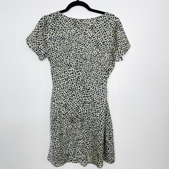 Cupcakes & Cashmere Lenna Leopard Print Wrap Dress - Picture 2 of 11